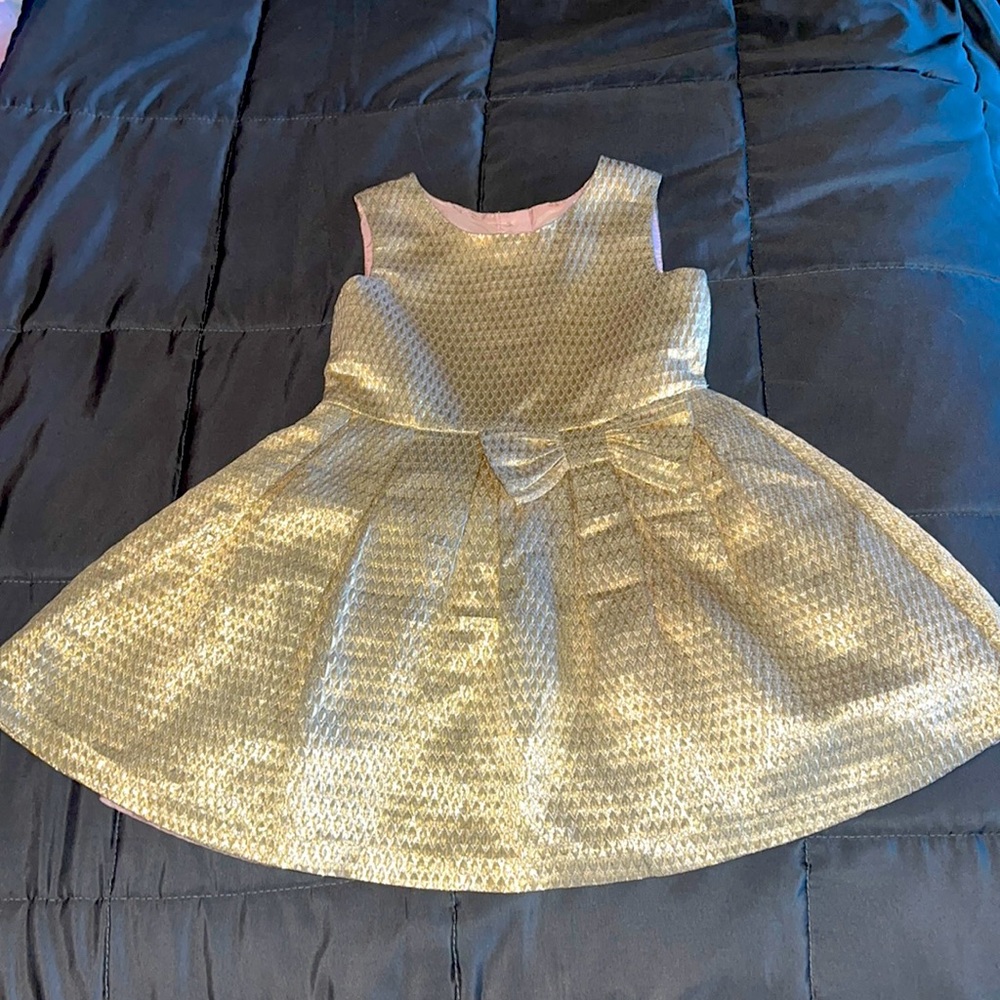 Gold Toddler Party Dress - Cat & Jack Size 4T